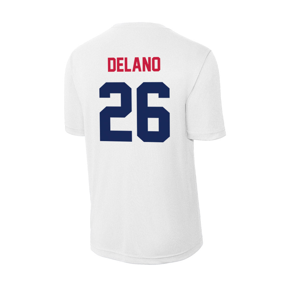 South Alabama - NCAA Baseball : Matthew DeLano - Performance T-Shirt-1