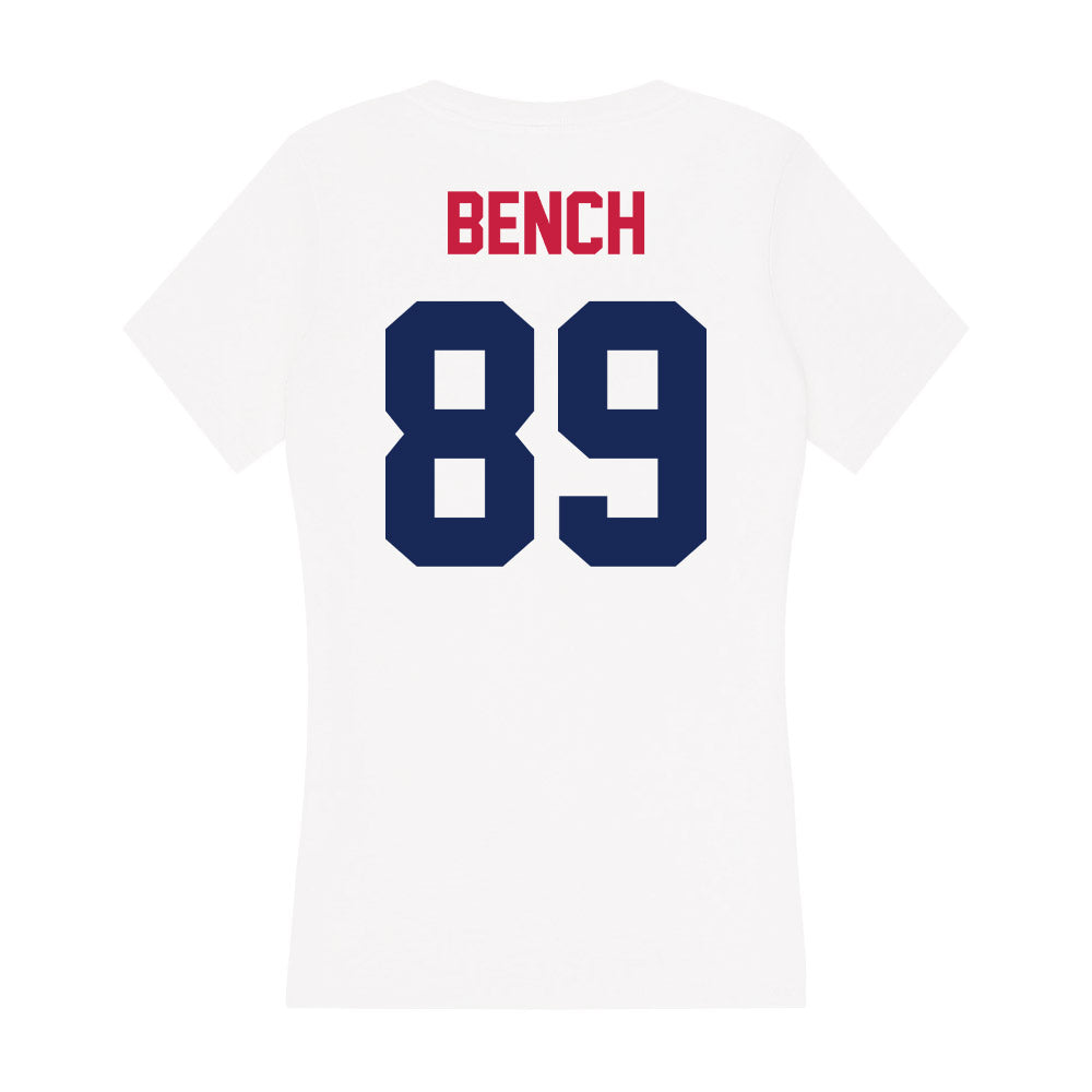 South Alabama - NCAA Football : Andrew Bench - Women's V-Neck T-Shirt-1