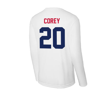 South Alabama - NCAA Men's Basketball : Myles Corey - Activewear Long Sleeve T-Shirt-1