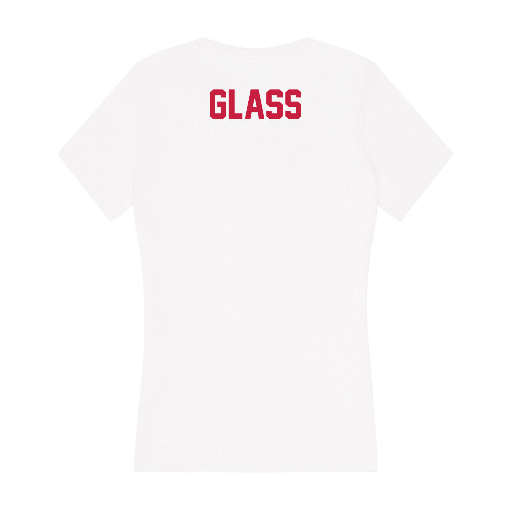 South Alabama - NCAA Men's Track & Field : Nic Glass - Women's V-Neck T-Shirt-1