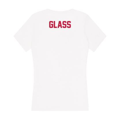 South Alabama - NCAA Men's Track & Field : Nic Glass - Women's V-Neck T-Shirt-1