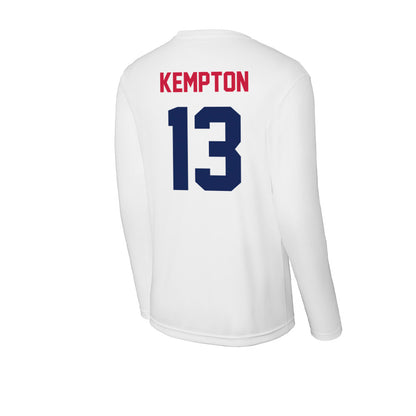 South Alabama - NCAA Women's Soccer : Peyton Kempton - Performance Long Sleeve T-Shirt-1