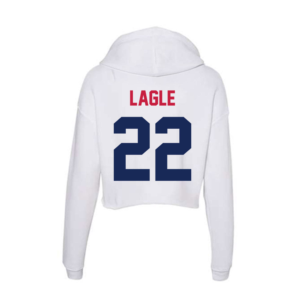 South Alabama - NCAA Softball : Madison Lagle - Women's Crop Fleece Hoodie-1