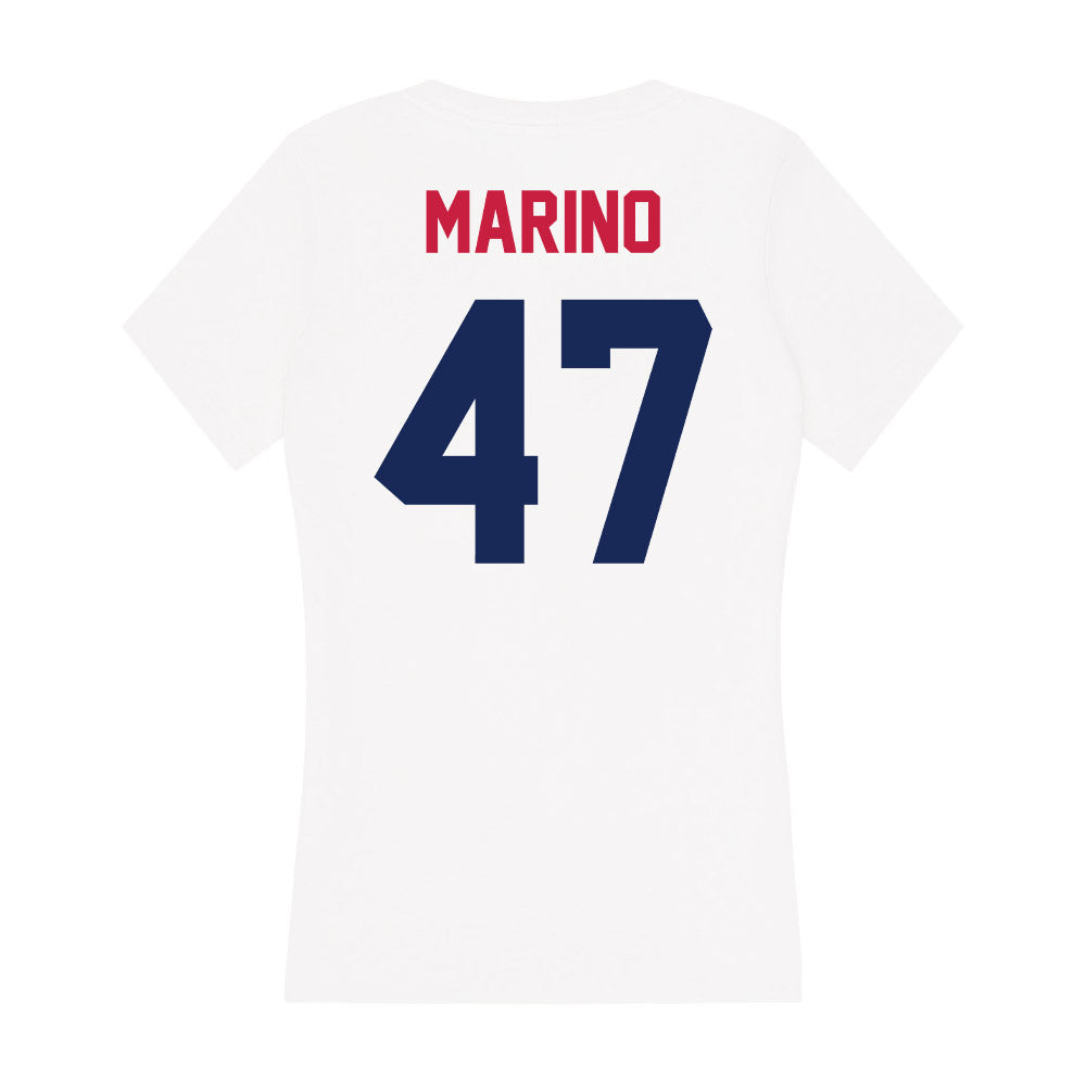 South Alabama - NCAA Baseball : Anthony Marino - Women's V-Neck T-Shirt-1