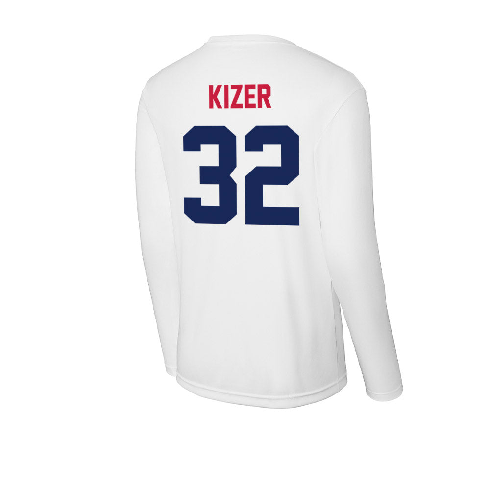 South Alabama - NCAA Men's Basketball : Caleb Kizer - Performance Long Sleeve T-Shirt-1