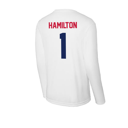 South Alabama - NCAA Men's Track & Field : Brody Hamilton - Activewear Long Sleeve T-Shirt-1