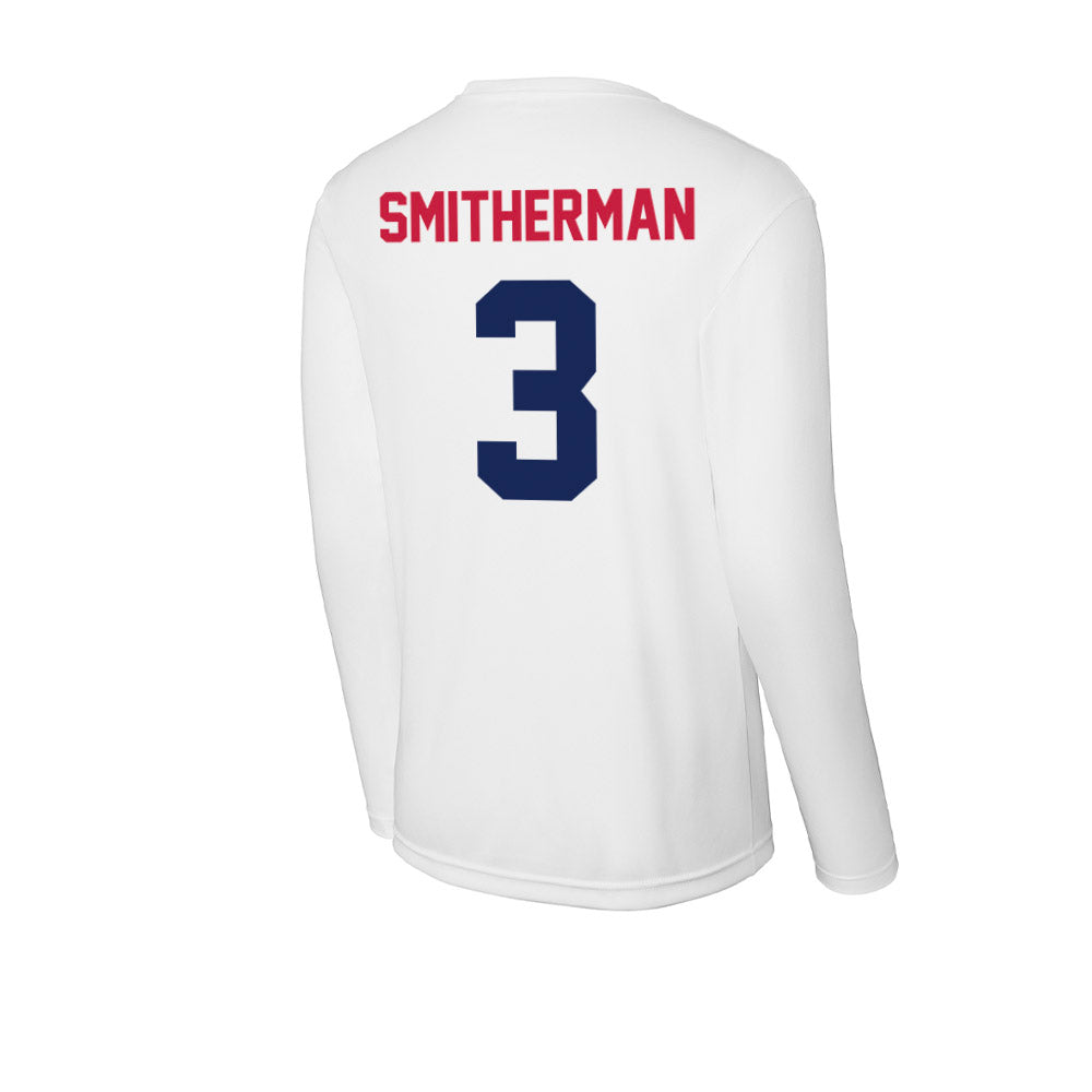 South Alabama - NCAA Women's Basketball : Naomi Smitherman - Performance Long Sleeve T-Shirt-1