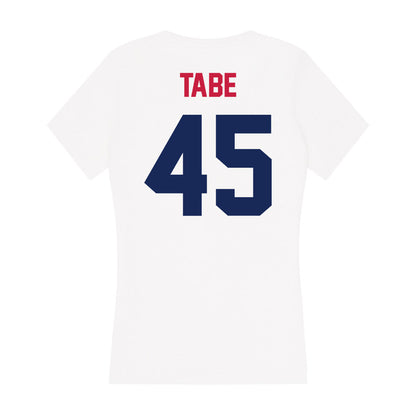 South Alabama - NCAA Men's Basketball : Samuel Tabe - Women's V-Neck T-Shirt-1