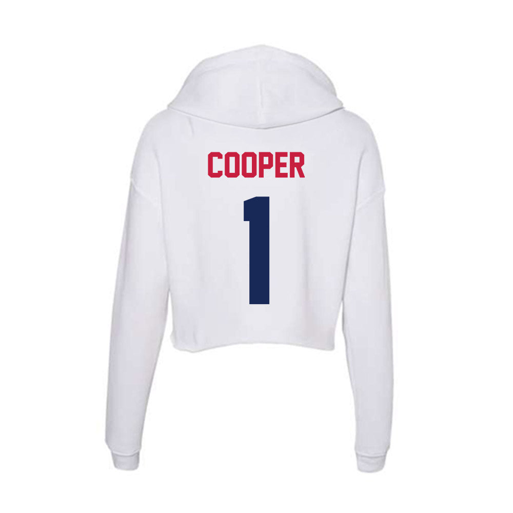 South Alabama - NCAA Men's Basketball : Jayden Cooper - Women's Crop Fleece Hoodie-1