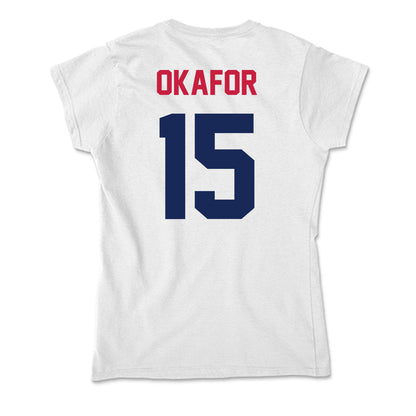 South Alabama - NCAA Women's Basketball : Princess Okafor - Soft Style Women’s T-Shirt-1