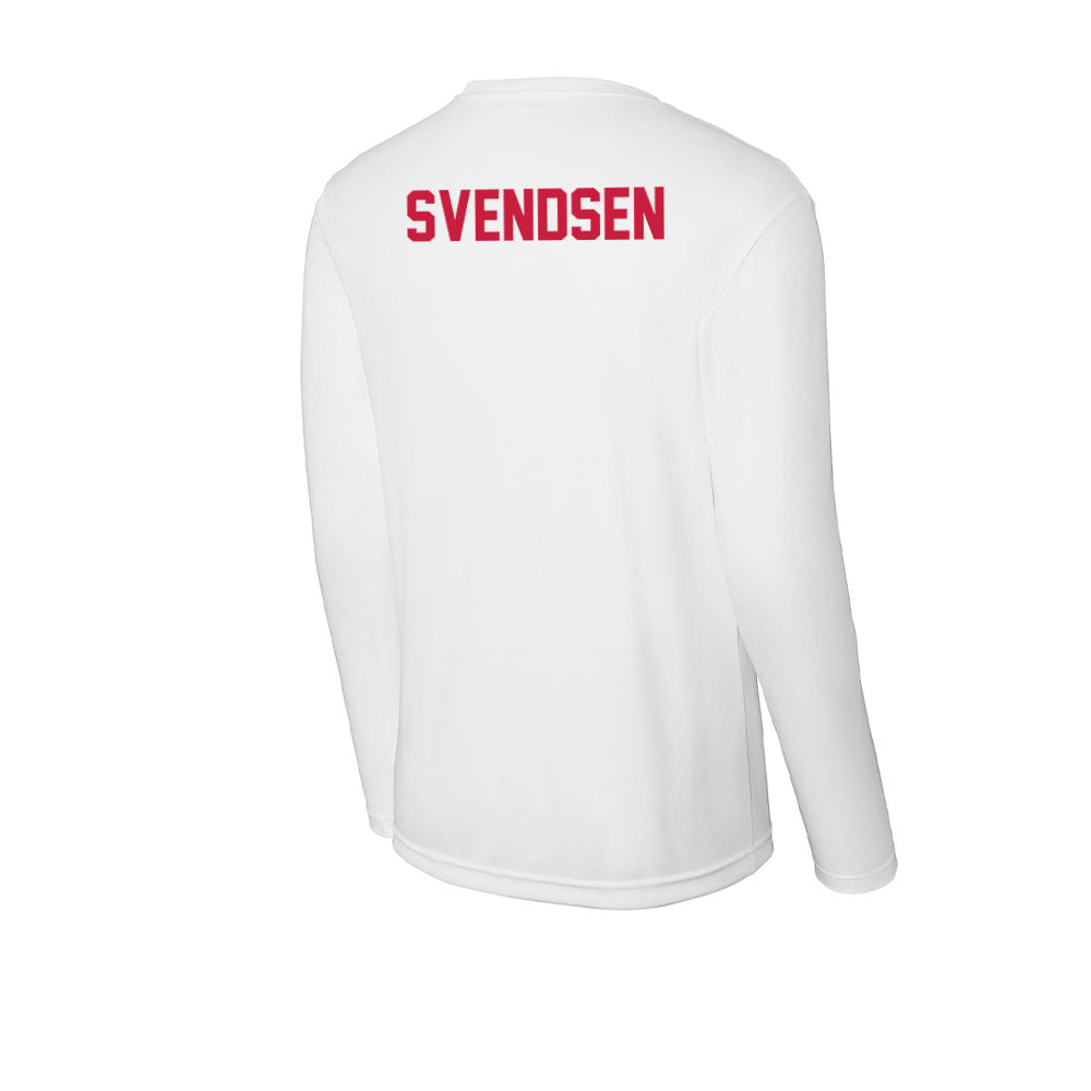 South Alabama - NCAA Men's Golf : Filip Svendsen - Activewear Long Sleeve T-Shirt-1