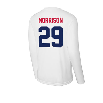 South Alabama - NCAA Baseball : Kyle Morrison - Performance Long Sleeve T-Shirt-1