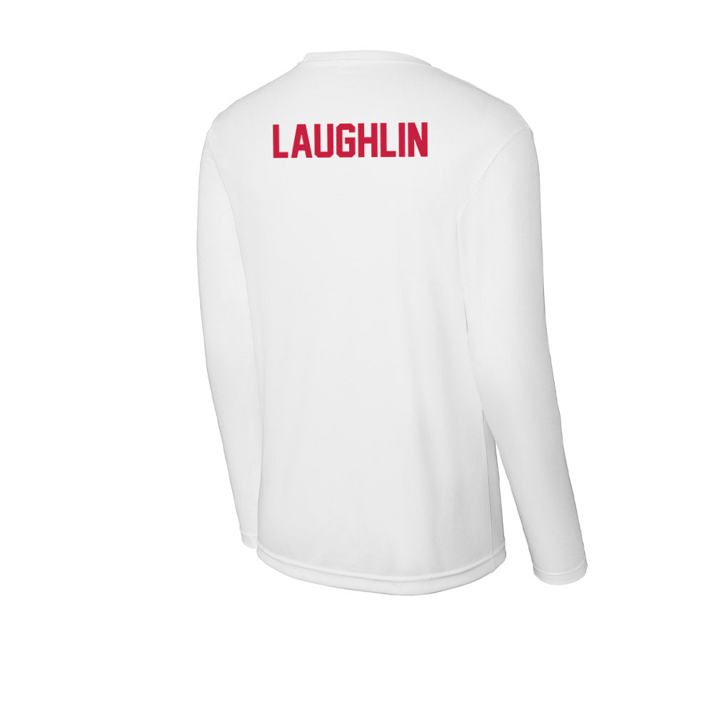 South Alabama - NCAA Men's Track & Field : Jackson Laughlin - Performance Long Sleeve T-Shirt-1