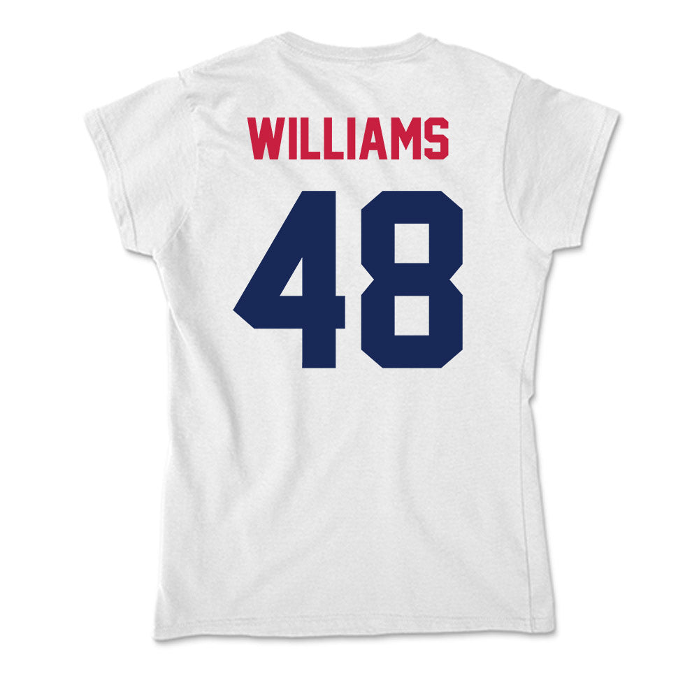 South Alabama - NCAA Football : Jordan Williams - Soft Style Women’s T-Shirt-1