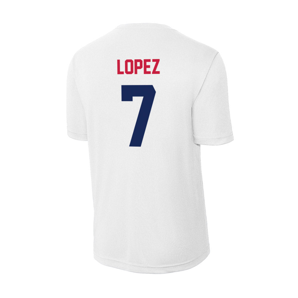 South Alabama - NCAA Football : Gio Lopez - Performance T-Shirt-1