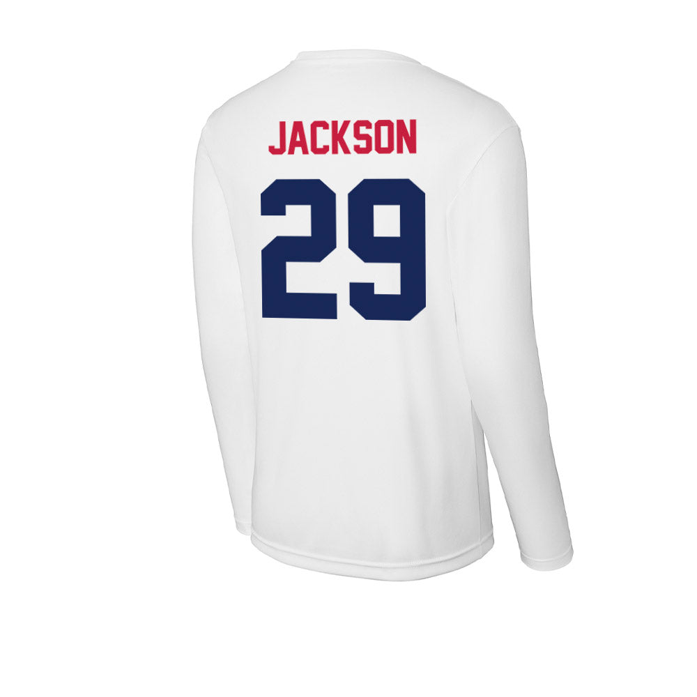 South Alabama - NCAA Football : Kaleb Jackson - Performance Long Sleeve T-Shirt-1