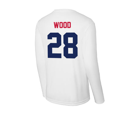 South Alabama - NCAA Baseball : Nathan Wood - Performance Long Sleeve T-Shirt-1