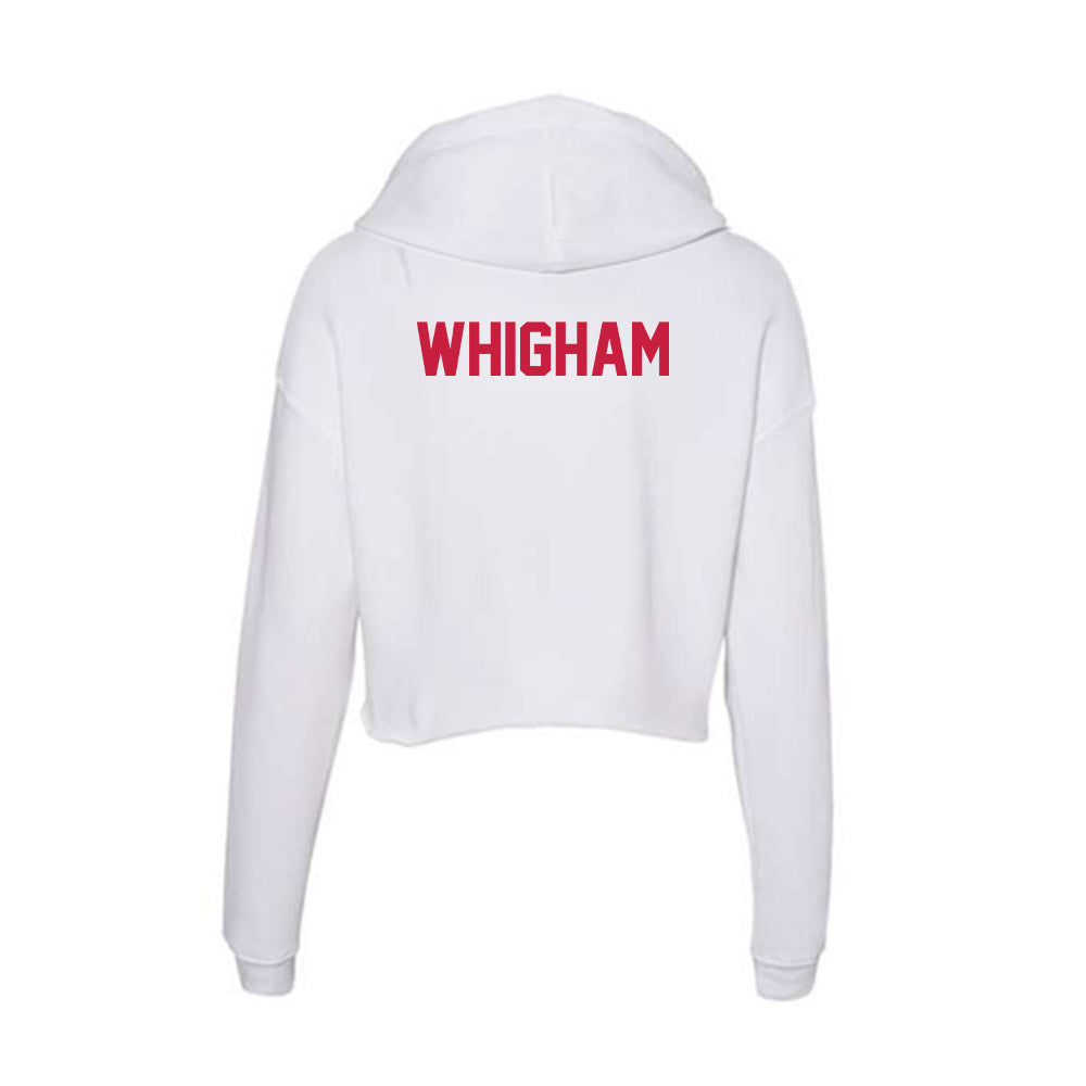 South Alabama - NCAA Men's Track & Field : Heath Whigham - Women's Crop Fleece Hoodie-1