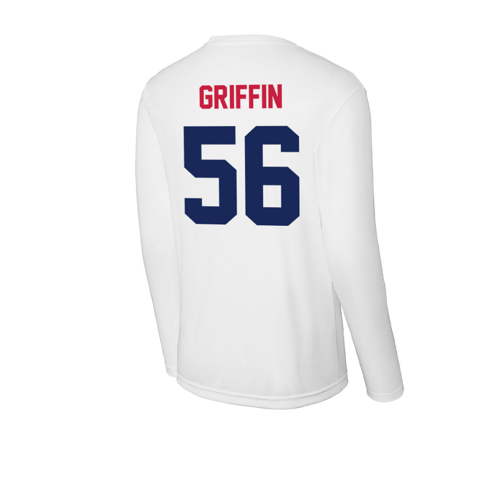 South Alabama - NCAA Football : Adrian Griffin - Performance Long Sleeve T-Shirt-1