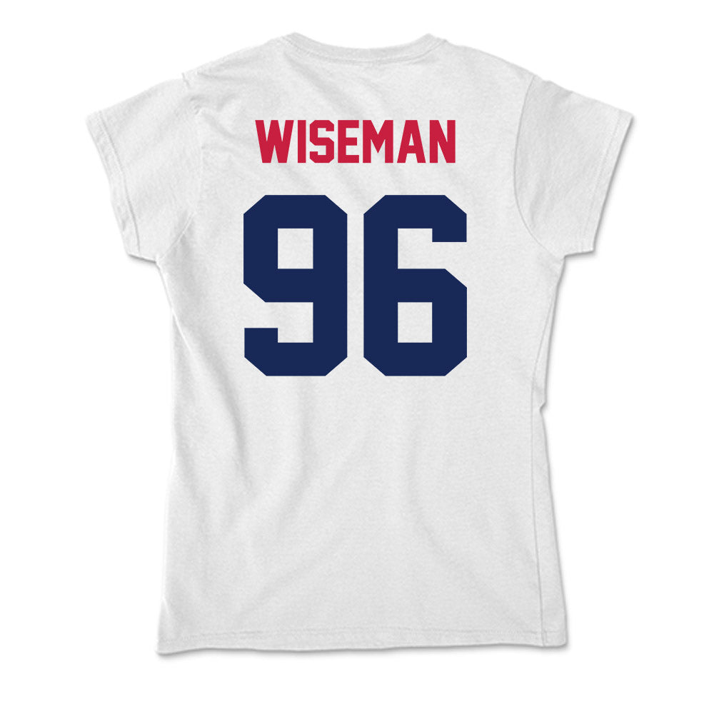 South Alabama - NCAA Football : Dominic Wiseman - Soft Style Women’s T-Shirt-1
