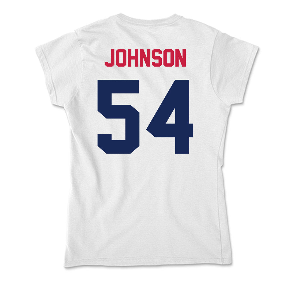 South Alabama - NCAA Football : Leavy Johnson - Soft Style Women’s T-Shirt-1
