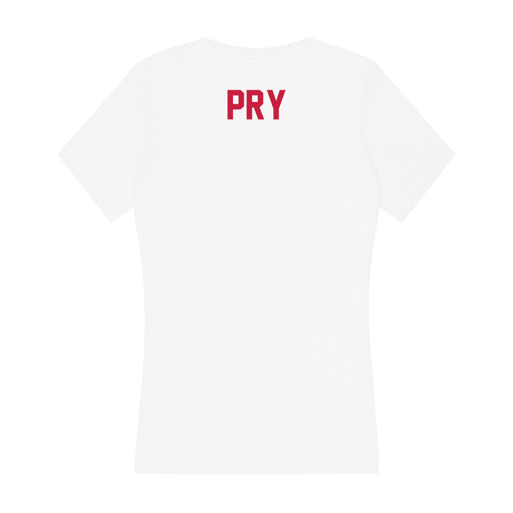 South Alabama - NCAA Women's Track & Field : Josie Pry - Women's V-Neck T-Shirt-1