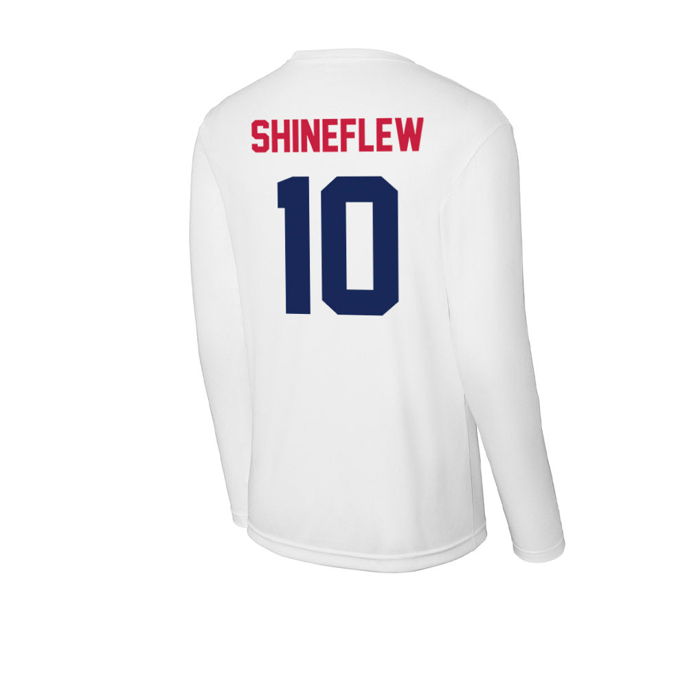 South Alabama - NCAA Baseball : Jaxon Shineflew - Activewear Long Sleeve T-Shirt-1
