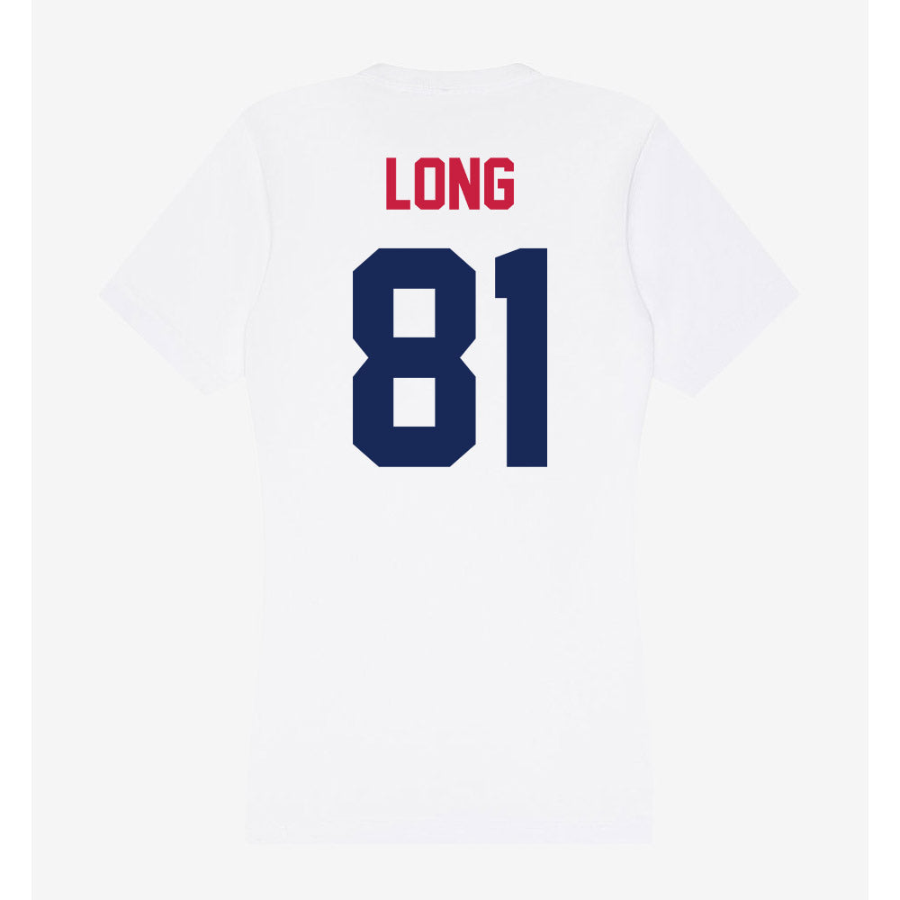 South Alabama - NCAA Football : Brec Long - Women's V-Neck T-Shirt-1