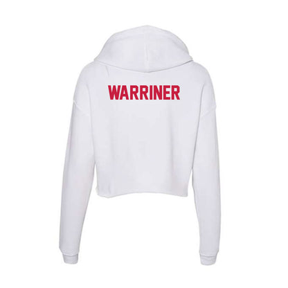 South Alabama - NCAA Men's Track & Field : Sam Warriner - Women's Crop Fleece Hoodie-1