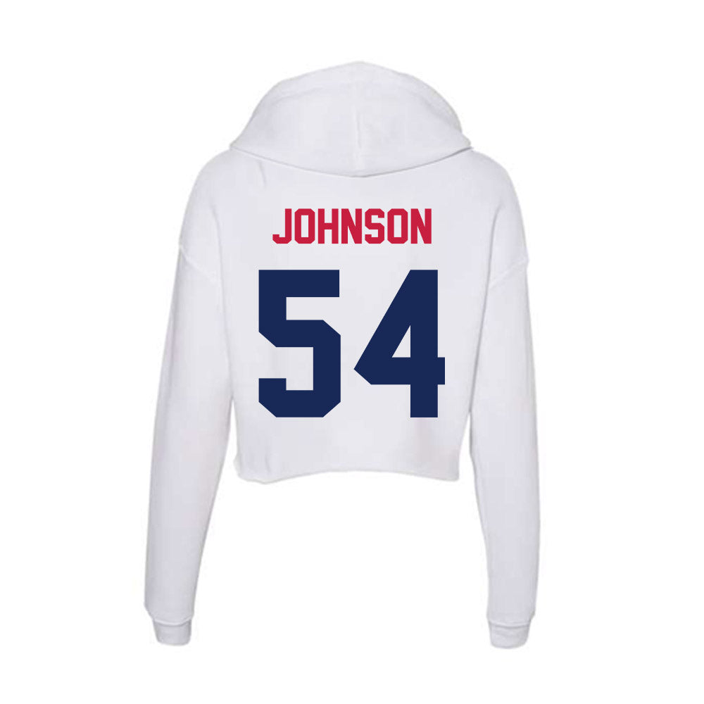 South Alabama - NCAA Football : Leavy Johnson - Women's Crop Fleece Hoodie-1