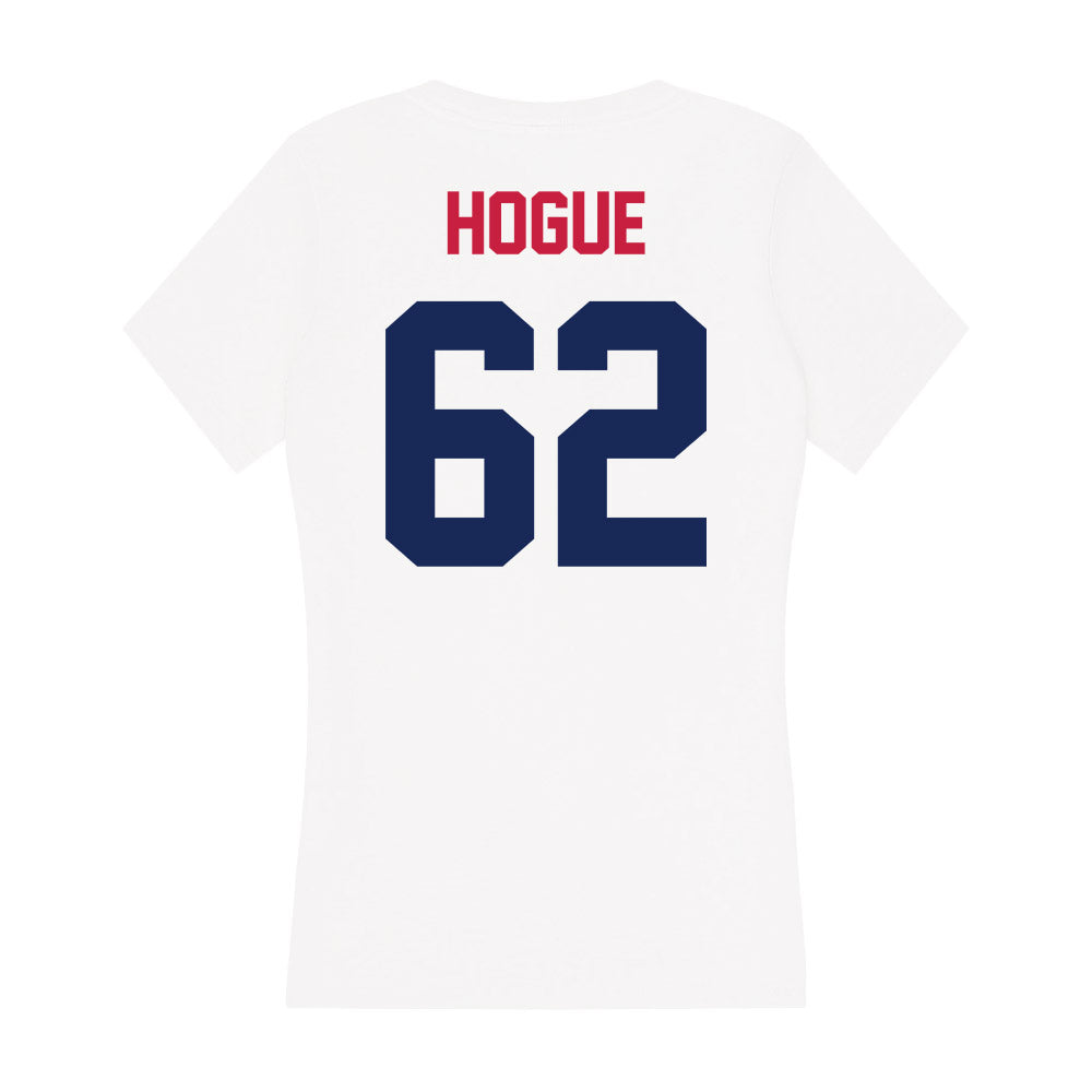 South Alabama - NCAA Football : Kade Hogue - Women's V-Neck T-Shirt-1