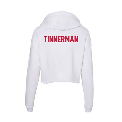 South Alabama - NCAA Men's Track & Field : Carter Tinnerman - Women's Crop Fleece Hoodie-1