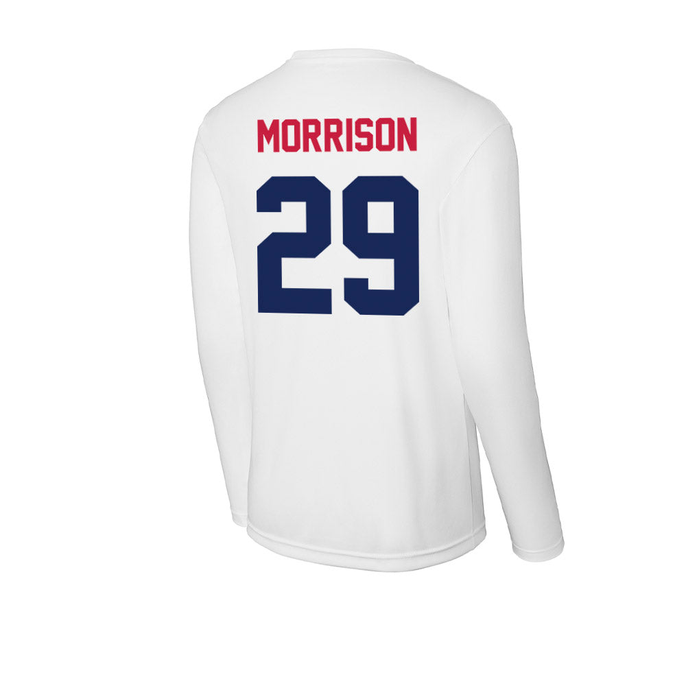 South Alabama - NCAA Baseball : Kyle Morrison - Activewear Long Sleeve T-Shirt-1