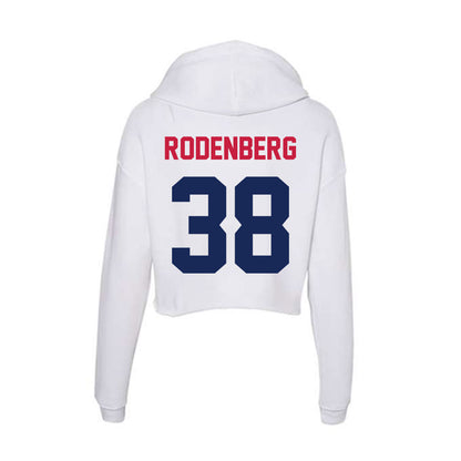 South Alabama - NCAA Baseball : Lucas Rodenberg - Women's Crop Fleece Hoodie-1