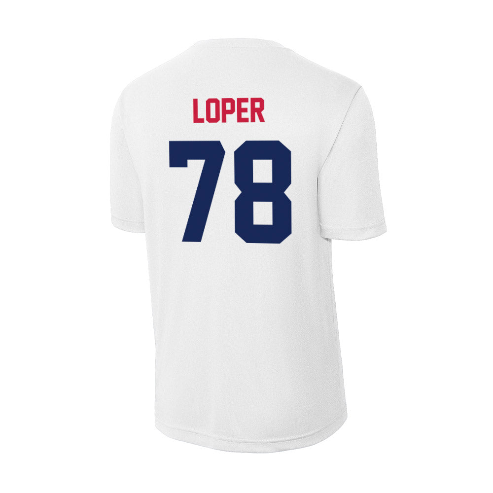 South Alabama - NCAA Football : Samuel Loper - Activewear T-Shirt-1