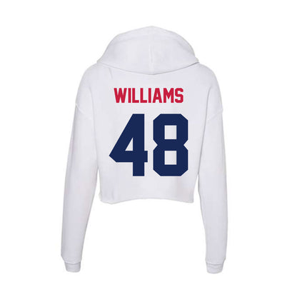 South Alabama - NCAA Football : Jordan Williams - Women's Crop Fleece Hoodie-1