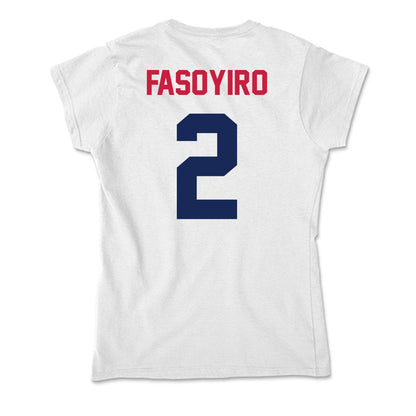 South Alabama - NCAA Men's Basketball : Dylan Fasoyiro - Soft Style Women’s T-Shirt-1