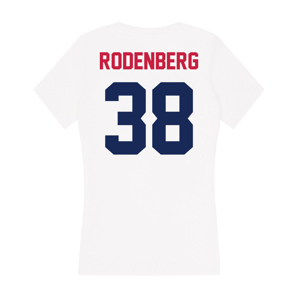 South Alabama - NCAA Baseball : Lucas Rodenberg - Women's V-Neck T-Shirt-1