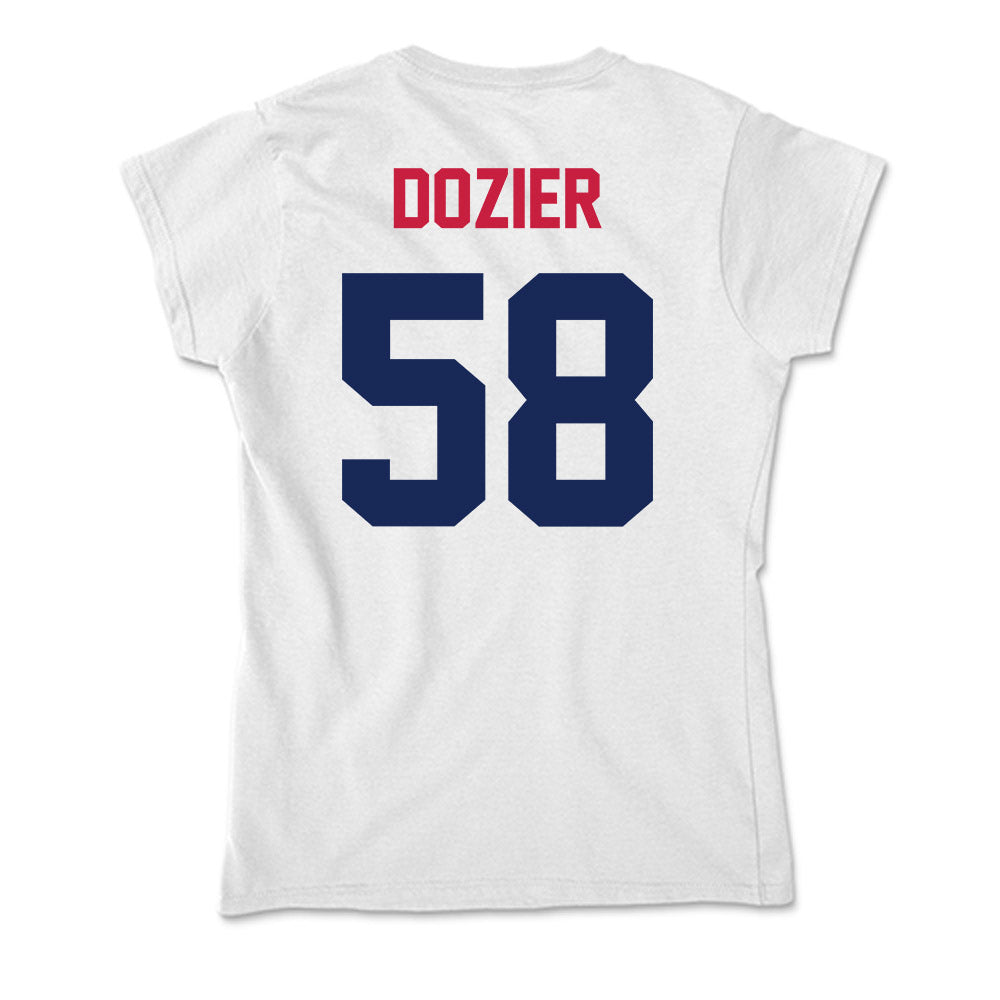 South Alabama - NCAA Football : Hayden Dozier - Soft Style Women’s T-Shirt-1