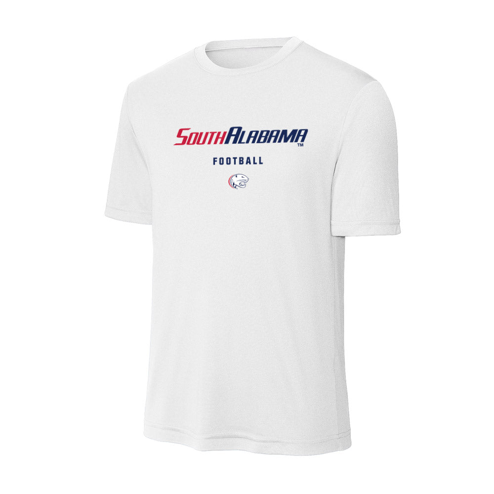 South Alabama - NCAA Football : Hayden Dozier - Performance T-Shirt-0