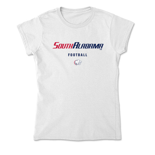 South Alabama - NCAA Football : Adrian Griffin - Soft Style Women’s T-Shirt-0