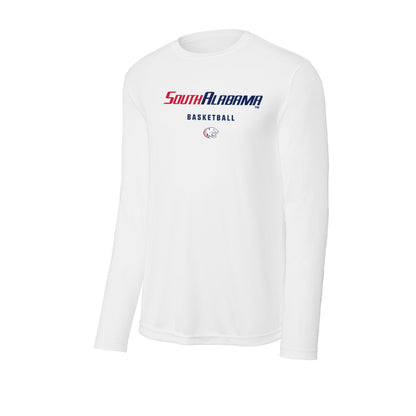 South Alabama - NCAA Men's Basketball : Maxwell Land - Performance Long Sleeve T-Shirt-0