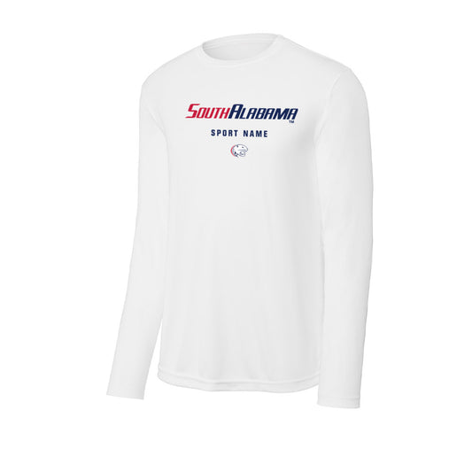 South Alabama - NCAA Men's Cross Country : Jake Thompson - Performance Long Sleeve T-Shirt-0