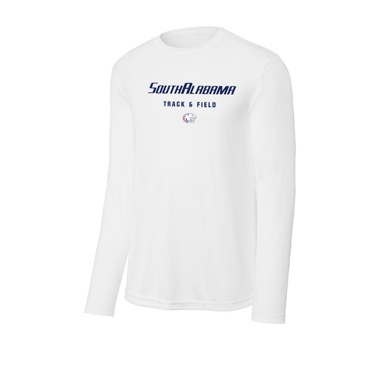 South Alabama - NCAA Men's Track & Field : Alex Johnson - Activewear Long Sleeve T-Shirt-0