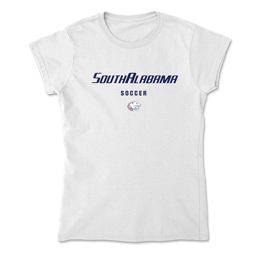 South Alabama - NCAA Women's Soccer : MacKenzie Meyerer - Soft Style Women’s T-Shirt-0