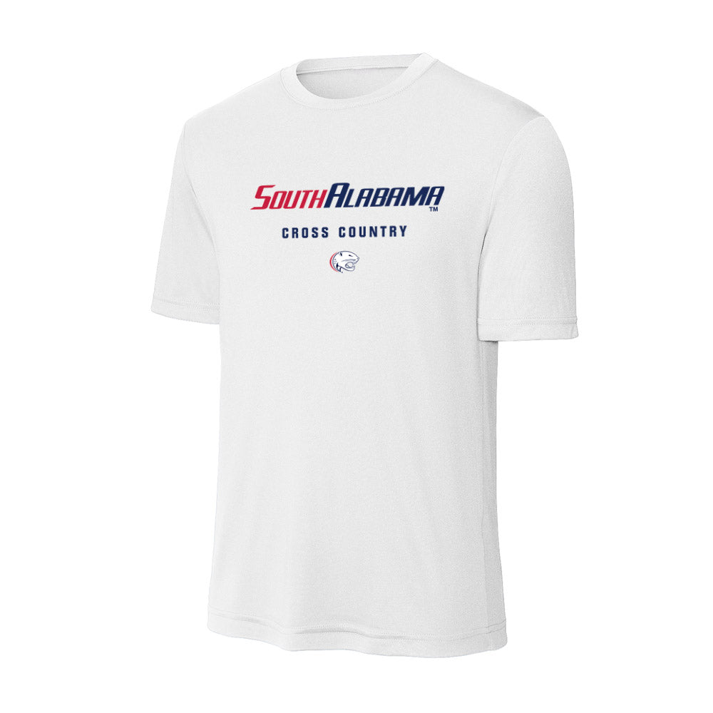 South Alabama - NCAA Men's Cross Country : Sacha Perrier - Activewear T-Shirt-0