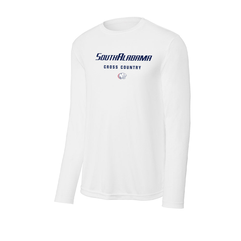 South Alabama - NCAA Men's Cross Country : Jake Thompson - Activewear Long Sleeve T-Shirt-0