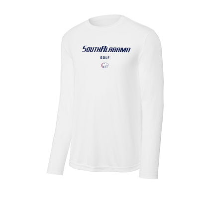 South Alabama - NCAA Men's Golf : Eli Mitchell - Activewear Long Sleeve T-Shirt-0