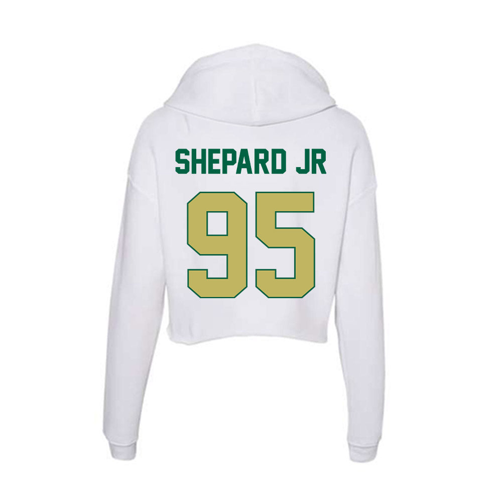 UAB - NCAA Football : Derrick Shepard Jr - Women's Crop Fleece Hoodie-1