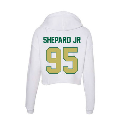 UAB - NCAA Football : Derrick Shepard Jr - Women's Crop Fleece Hoodie-1